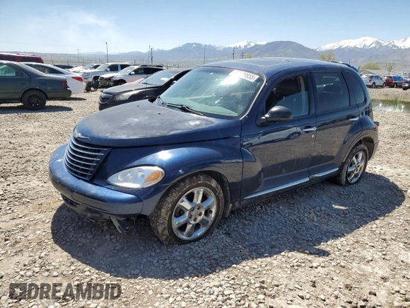 2002 Chrysler PT Cruiser Limited with VIN 3C8FY68B42T322964, listed as a Copart auction lot 53139855 with 89,947 mi miles and Salvage Title. Bid and sale history available at DreamBid. Image 1.