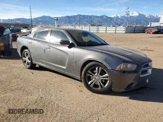 2013 Dodge Charger RT with VIN 2C3CDXDT0DH681586, listed as a Copart auction lot 83339764 with 120,882 mi miles and Salvage Title. Bid and sale history available at carsss.com. Image 4.