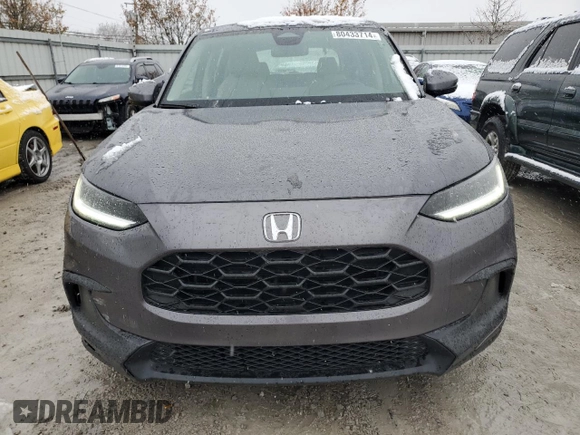2024 Honda HR-V LX with VIN 3CZRZ1H32RM716078, listed as a Copart auction lot 80433714 with 31,631 mi miles and Salvage Title. Bid and sale history available at carsss.com. Image 5.