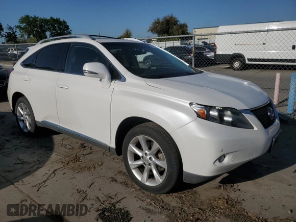2011 Lexus RX 350 with VIN 2T2BK1BA9BC107888, listed as a Copart auction lot 52428115 with 116,006 mi miles and Salvage title. Bid and sale history available at DreamBid. Image 4.