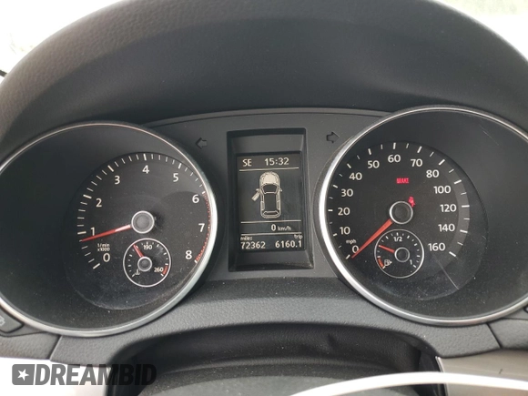 2011 Volkswagen Golf с VIN WVWAA7AJ8BW048492, выставлен на аукционе Copart как лот 68124374 с пробегом 72 362 миль миль и Списание • Salvage title. История ставок и продаж доступна на DreamBid. Изображение 9.