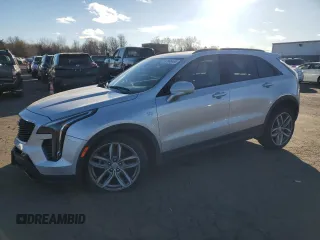 2019 Cadillac XT4 AWD Sport with VIN 1GYFZFR44KF229025, listed as a Copart auction lot 87696465 with 46,589 mi miles and Salvage Title. Bid and sale history available at carsss.com. Image 1.