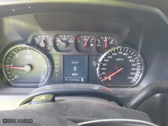 2018 Chevrolet Silverado 1500 Custom with VIN 3GCUKPEC4JG552699, listed as a IAAI auction lot 41774257 with 131,916 mi miles. Bid and sale history available at carsss.com. Image 7.