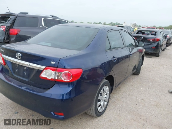 2012 Toyota Corolla L with VIN 5YFBU4EE7CP061770, listed as a IAAI auction lot 41922205 with 154,615 mi miles. Bid and sale history available at carsss.com. Image 4.