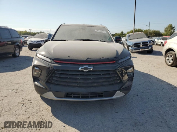 2023 Chevrolet Blazer LT with VIN 3GNKBDRS7PS221300, listed as a Copart auction lot 71954934 with 8,737 mi miles and Salvage title. Bid and sale history available at DreamBid. Image 5.
