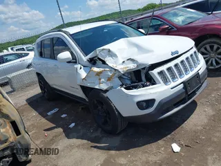 2017 Jeep Compass High Altitude with VIN 1C4NJDEBXHD191421, listed as a IAAI auction lot 42236030 with 131,273 mi miles and . Bid and sale history available at DreamBid. Image 1.