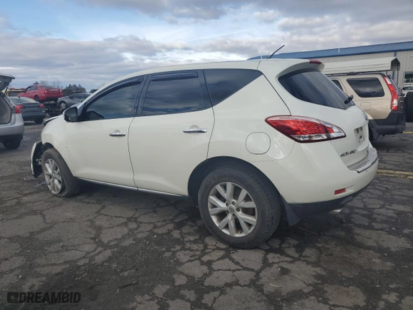 2011 Nissan Murano LE with VIN JN8AZ1MW0BW164593, listed as a Copart auction lot 85669134 with 104,214 mi miles and Salvage Title. Bid and sale history available at carsss.com. Image 2.