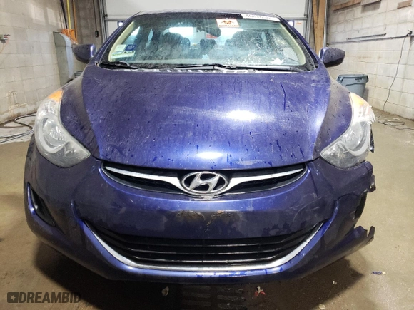 2013 Hyundai Elantra GLS PZEV with VIN 5NPDH4AE1DH188970, listed as a Copart auction lot 46876585 with 136,081 mi miles and Salvage Title. Bid and sale history available at carsss.com. Image 5.