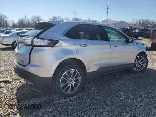 2016 Ford Edge Titanium with VIN 2FMPK4K94GBB49043, listed as a Copart auction lot 44937045 with 95,754 mi miles and Salvage Title. Bid and sale history available at carsss.com. Image 3.
