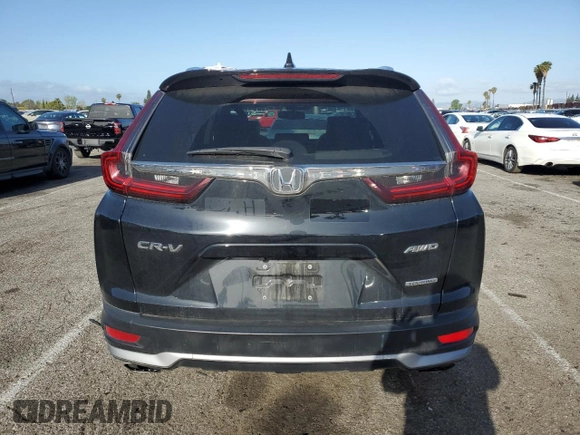 2020 Honda CR-V Touring with VIN 5J6RW2H94LL014551, listed as a Copart auction lot 51350075 with 42,010 mi miles and Salvage Title. Bid and sale history available at DreamBid. Image 6.