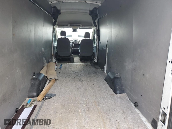 2016 Ford Transit Cargo z VIN 1FTYR3XM3GKB43476, wystawiony jako Copart lot #59758255 z przebiegiem 142 943 mil mil oraz Szkoda całkowita • Salvage title. Historia ofert i sprzedaży dostępna na DreamBid. Obrazek 10.