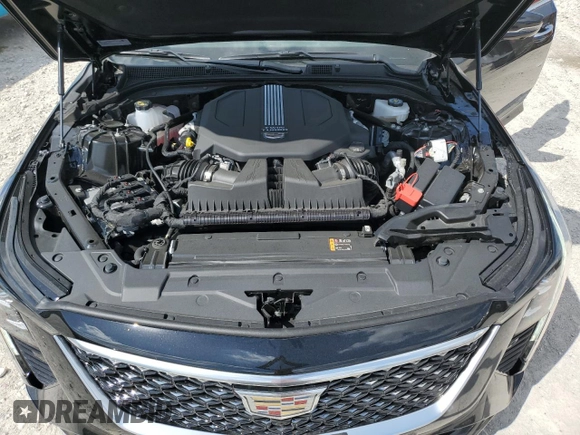 2025 Cadillac CT5 Premium Luxury with VIN 1G6DN5RW9S0100224, listed as a Copart auction lot 71603314 with 1,029 mi miles and Salvage title. Bid and sale history available at DreamBid. Image 11.