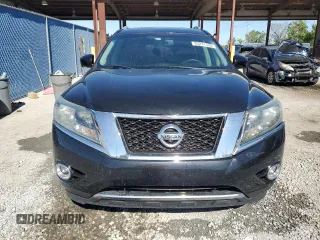 2015 Nissan Pathfinder S with VIN 5N1AR2MN8FC699733, listed as a Copart auction lot 53211155 with 99,153 mi miles and Salvage Title. Bid and sale history available at carsss.com. Image 5.