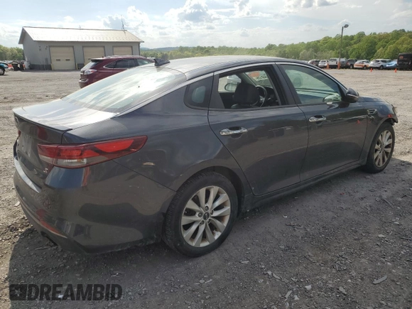 2018 Kia Optima LX with VIN 5XXGT4L33JG231140, listed as a Copart auction lot 55649125 with 110,102 mi miles and Clean Title. Bid and sale history available at carsss.com. Image 3.