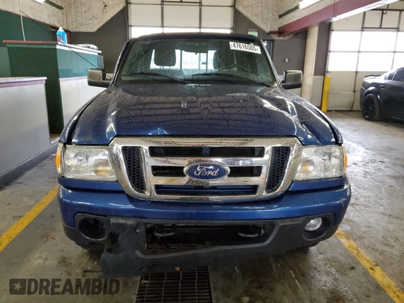2010 Ford Ranger XLT with VIN 1FTLR4FE8APA77687, listed as a Copart auction lot 47616505 with 127,011 mi miles and Salvage Title. Bid and sale history available at carsss.com. Image 5.