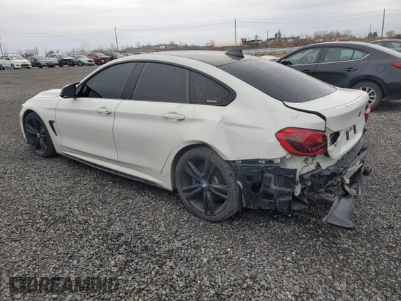 2017 BMW 4 Series 440i xDrive z VIN WBA4E5C57HG188927, wystawiony jako Copart lot #78727894 z przebiegiem 93 881 mil mil oraz Szkoda całkowita • Salvage title. Historia ofert i sprzedaży dostępna na DreamBid. Obrazek 2.
