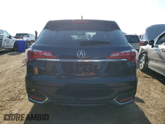 2018 Acura RDX with VIN 5J8TB4H35JL026964, listed as a Copart auction lot 65546124 with 72,456 mi miles and Clean Title. Bid and sale history available at DreamBid. Image 6.