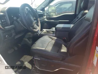 2023 Ford F-250 XL with VIN 1FT8W2BM3PED36980, listed as a Copart auction lot 49450125 with 57,760 mi miles and Salvage Title. Bid and sale history available at DreamBid. Image 7.