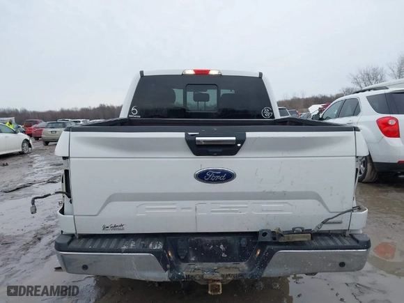 2018 Ford F-150 XL with VIN 1FTEW1EG3JFA92400, listed as a IAAI auction lot 41457092 with 169,467 mi miles. Bid and sale history available at carsss.com. Image 17.