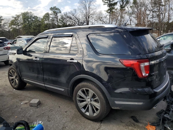 2018 Ford Explorer Limited with VIN 1FM5K7F81JGB11649, listed as a Copart auction lot 44738855 with 112,448 mi miles and Salvage Title. Bid and sale history available at carsss.com. Image 2.