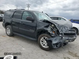 2008 Chevrolet Tahoe LS with VIN 1GNFC13C18R137475, listed as a Copart auction lot 49703255 with 126,667 mi miles and Salvage title. Bid and sale history available at DreamBid. Image 4.
