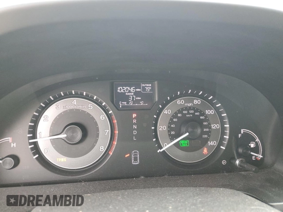 2017 Honda Odyssey EX-L with VIN 5FNRL5H61HB005497, listed as a Copart auction lot 50455795 with 102,046 mi miles and Salvage Title. Bid and sale history available at DreamBid. Image 9.