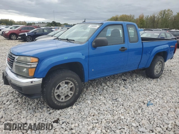 2008 GMC Canyon SLE1 with VIN 1GTDT19E288101602, listed as a Copart auction lot 74368884 with 98,661 mi miles and Salvage Title. Bid and sale history available at carsss.com. Image 1.