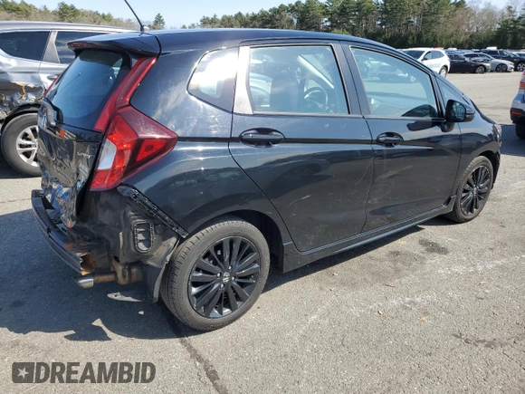 2018 Honda Fit Sport with VIN 3HGGK5H62JM705509, listed as a Copart auction lot 52516995 with 102,153 mi miles and Salvage Title. Bid and sale history available at carsss.com. Image 3.
