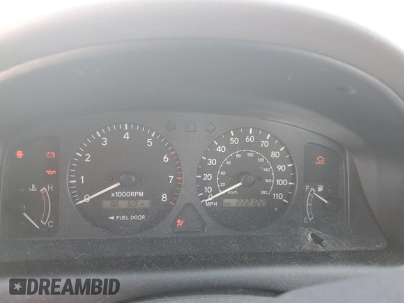 1998 Toyota Corolla VE with VIN 1NXBR18EXWZ081316, listed as a Copart auction lot 58938535 with 222,122 mi miles and Salvage title. Bid and sale history available at DreamBid. Image 9.