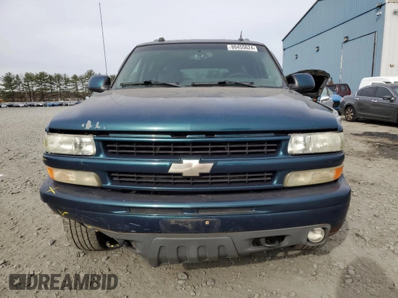 2005 Chevrolet Suburban LS with VIN 3GNFK16Z65G261496, listed as a Copart auction lot 80455624 with 139,102 mi miles and Salvage Title. Bid and sale history available at carsss.com. Image 5.