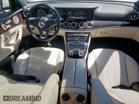 2017 Mercedes-Benz E 300 Luxury with VIN WDDZF4JB6HA203130, listed as a Copart auction lot 55818005 with 56,144 mi miles and Salvage title. Bid and sale history available at DreamBid. Image 8.