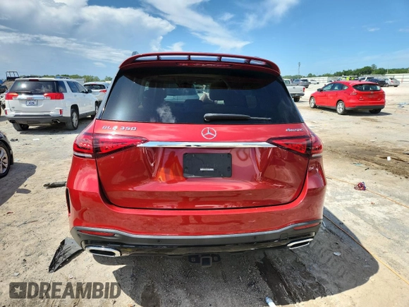 2021 Mercedes-Benz GLE 350 with VIN 4JGFB4KB6MA444697, listed as a Copart auction lot 63229195 with 58,566 mi miles and Non repairable. Bid and sale history available at DreamBid. Image 6.