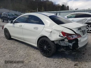 2018 Mercedes-Benz CLA with VIN WDDSJ4GB6JN556618, listed as a Copart auction lot 45758763 with 58,278 mi miles. Bid and sale history available at carsss.com. Image 2.