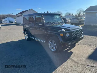 2005 Mercedes-Benz G-Class with VIN WDCYR49EX5X160815, listed as a Copart auction lot 85263464 with 99,770 mi miles and Clean Title. Bid and sale history available at carsss.com. Image 4.