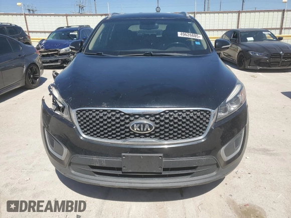 2018 Kia Sorento L with VIN 5XYPG4A32JG412412, listed as a Copart auction lot 49626885 with 107,267 mi miles and Salvage Title. Bid and sale history available at carsss.com. Image 5.