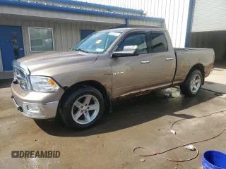 2010 Dodge 1500 TRX with VIN 1D7RV1GTXAS163264, listed as a Copart auction lot 50192525 with 283,740 mi miles and Salvage Title. Bid and sale history available at carsss.com. Image 1.