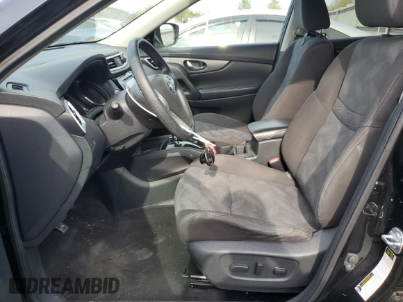 2016 Nissan Rogue SV with VIN KNMAT2MV1GP647313, listed as a Copart auction lot 54320595 with 105,490 mi miles and Salvage Title. Bid and sale history available at carsss.com. Image 7.