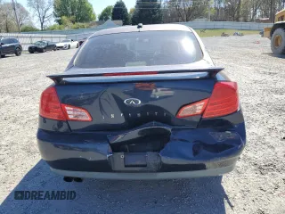 2004 Infiniti G35 w/Leather with VIN JNKCV51F64M710399, listed as a Copart auction lot 50804035 with 186,738 mi miles and Salvage Title. Bid and sale history available at DreamBid. Image 6.