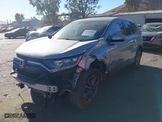 2021 Honda CR-V EX with VIN 2HKRW1H56MH420768, listed as a IAAI auction lot 41398106 with 27,188 mi miles. Bid and sale history available at carsss.com. Image 19.