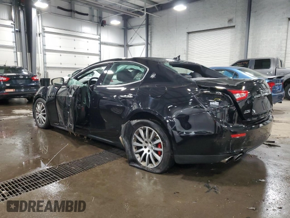 2017 Maserati Ghibli S Q4 z VIN ZAM57RTA0H1196498, wystawiony jako Copart lot #79911364 z przebiegiem 69 950 mil mil oraz Szkody całkowita. Historia ofert i sprzedaży dostępna na DreamBid. Obrazek 2.