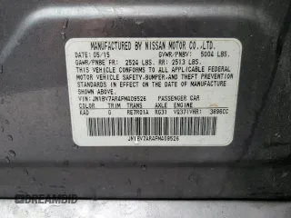 2015 Infiniti Q50 Premium с VIN JN1BV7AR4FM409526, выставлен на аукционе Copart как лот 64749215 с пробегом 82 952 миль миль и Списание • Salvage title. История ставок и продаж доступна на DreamBid. Изображение 13.