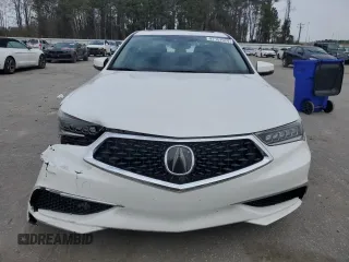 2019 Acura TLX with VIN 19UUB1F34KA010161, listed as a Copart auction lot 87157924 with 105,427 mi miles and Salvage Title. Bid and sale history available at carsss.com. Image 5.