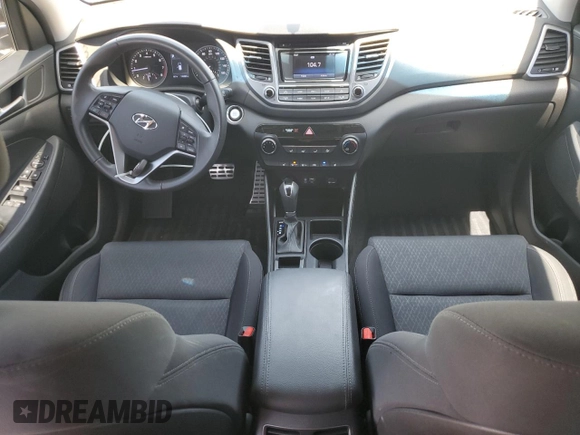 2017 Hyundai Tucson Sport with VIN KM8J33A21HU482667, listed as a Copart auction lot 64384045 with 116,367 mi miles and Clean title. Bid and sale history available at DreamBid. Image 8.
