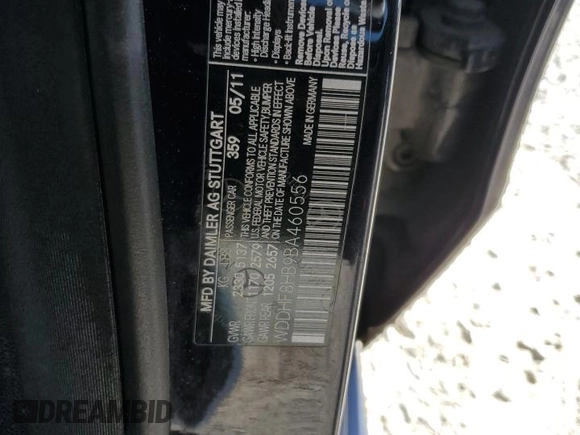 2011 Mercedes-Benz E 350 Luxury with VIN WDDHF8HB9BA460556, listed as a Copart auction lot 48848995 with 167,167 mi miles and Salvage Title. Bid and sale history available at DreamBid. Image 14.