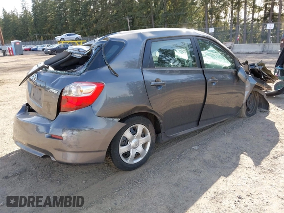 2010 Toyota Matrix with VIN 2T1KU4EE6AC389260, listed as a IAAI auction lot 41974284 with 107,770 mi miles. Bid and sale history available at carsss.com. Image 4.