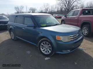 2010 Ford Flex SEL with VIN 2FMGK5CC4ABA25894, listed as a IAAI auction lot 41796353 with 106,888 mi miles. Bid and sale history available at carsss.com. Image 1.