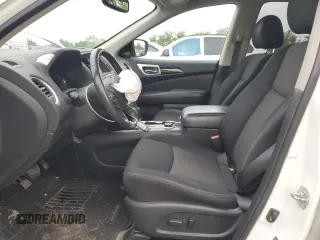 2018 Nissan Pathfinder SV with VIN 5N1DR2MM9JC606201, listed as a Copart auction lot 57344915 with 112,299 mi miles and Salvage title. Bid and sale history available at DreamBid. Image 7.