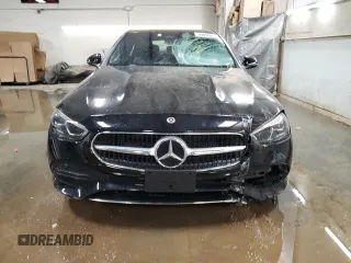 2025 Mercedes-Benz C 300 with VIN W1KAF4HB3SR242642, listed as a Copart auction lot 49090085 with 4,968 mi miles and Salvage Title. Bid and sale history available at DreamBid. Image 5.