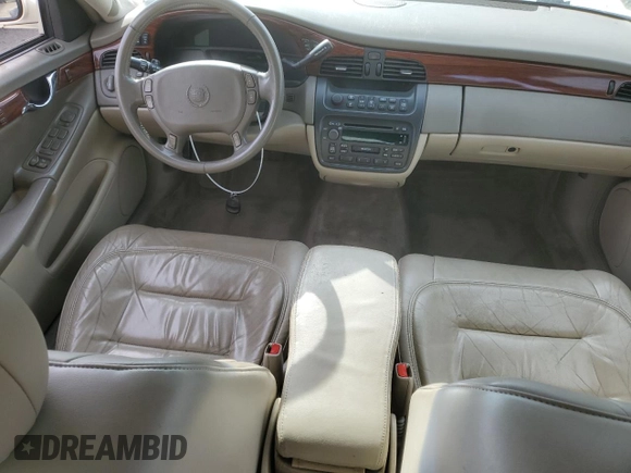 2001 Cadillac DeVille z VIN 1G6KD54YX1U252491, wystawiony jako Copart lot #50325445 z przebiegiem Nie podano mil oraz Szkoda całkowita • Salvage title. Historia ofert i sprzedaży dostępna na DreamBid. Obrazek 8.