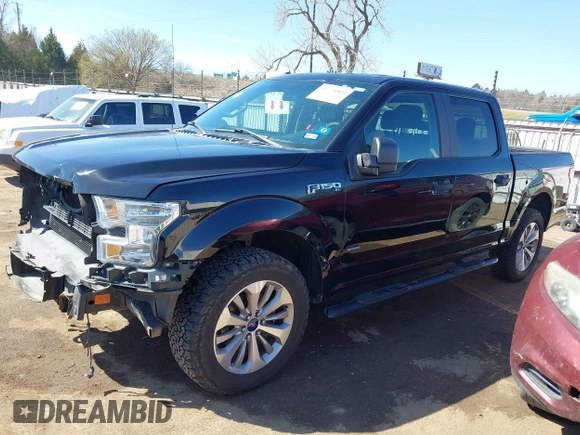 2017 Ford F-150 XL with VIN 1FTEW1EP1HFB84843, listed as a IAAI auction lot 41774804 with 138,748 mi miles. Bid and sale history available at carsss.com. Image 15.
